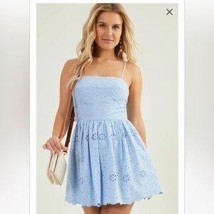 New with tags altard state Sophia eyelet mini dress
